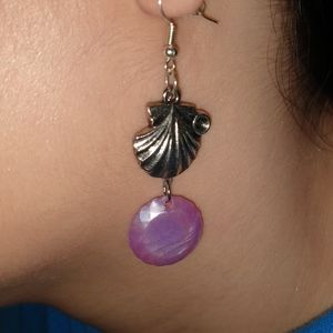 Sea shell earrings